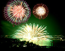 Miyajima Water Fireworks Festival